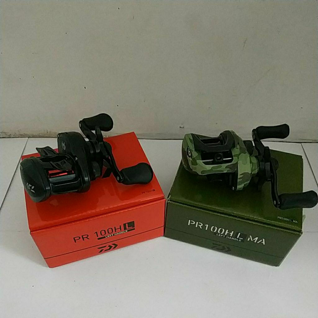 Reel BC Daiwa PR100HL PR100HLMA left hand reel pancing baitcasting berkualitas bait casting daiwa PR