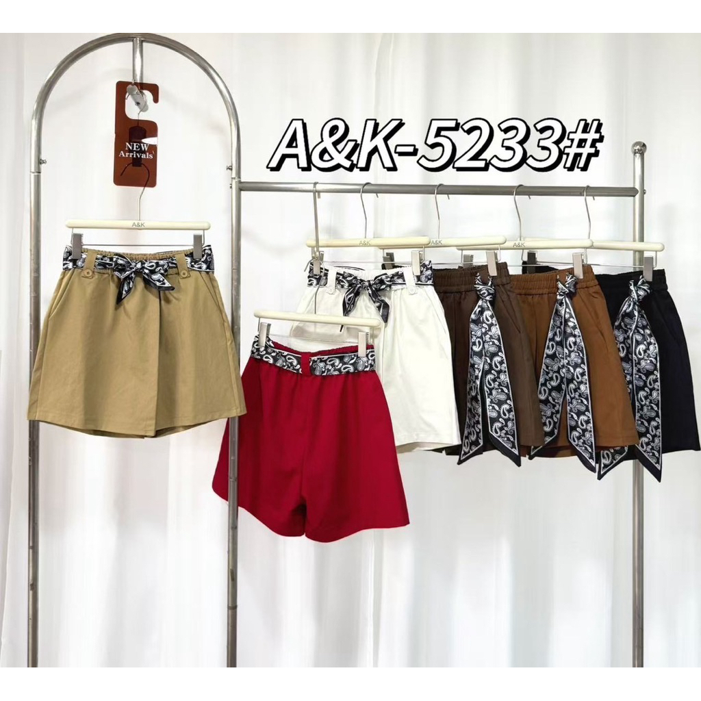 A&K FASHION 5233 CELANA PENDEK SCARF CASUAL