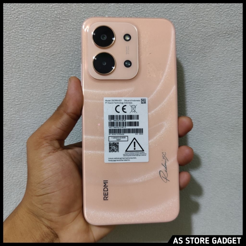 Redmi 15C 8/256 Second Handphone