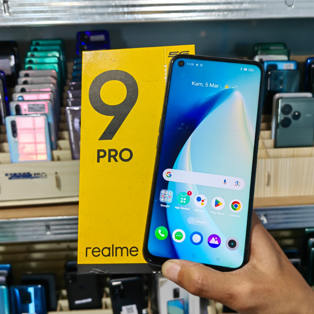 REALME 9 PRO 5G SECOND 8/128GB/8/256 ORIGINAL GARANSI RESMI