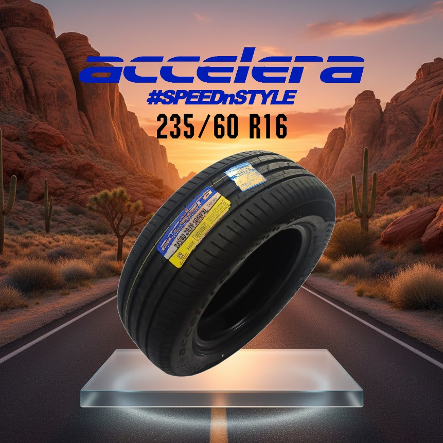 Ban standar rush di ACCELERA Ring 16 ukuran 235/60 ban untuk semua musim