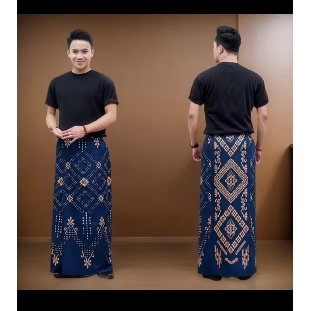Sarung Instan Pria Dewasa Motif Balimoon  Sarung Celana Batik Pria DewasaSarung Rok Praktis, Karet P