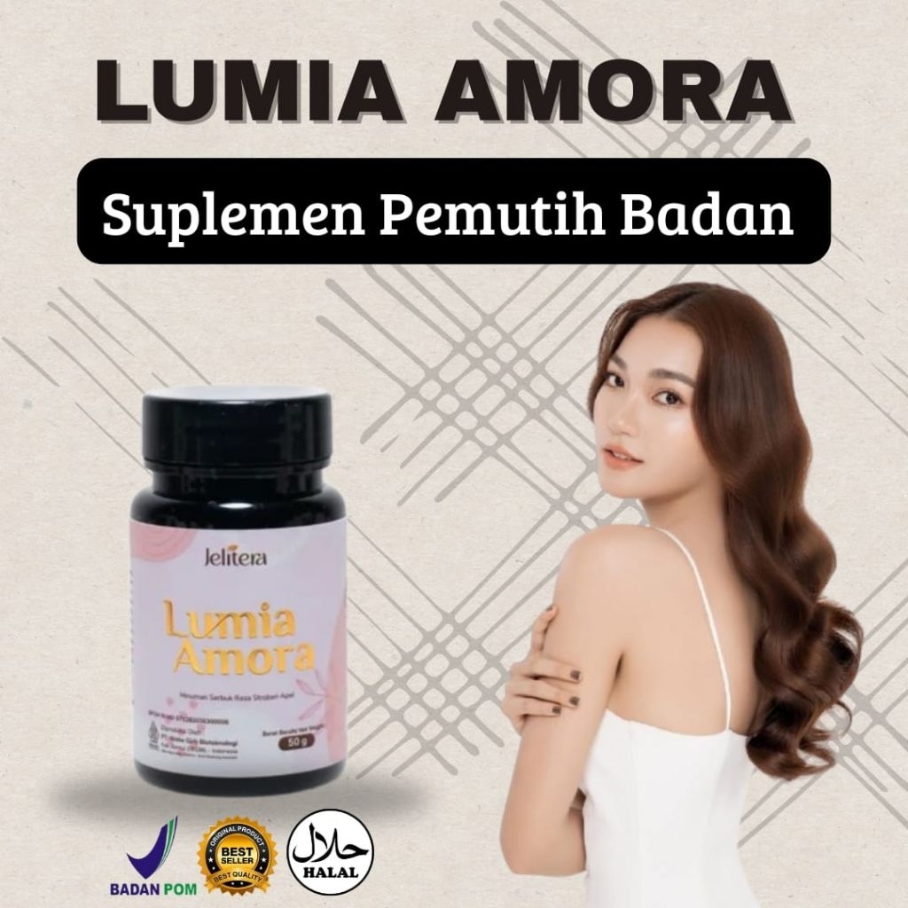lumia Amora pemutih badan ampuh