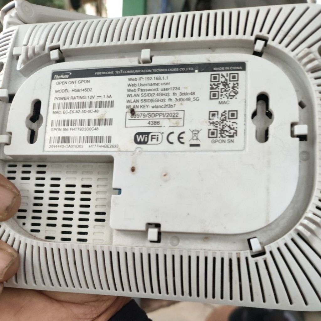 Fiberhome Bekas Indihome Mati