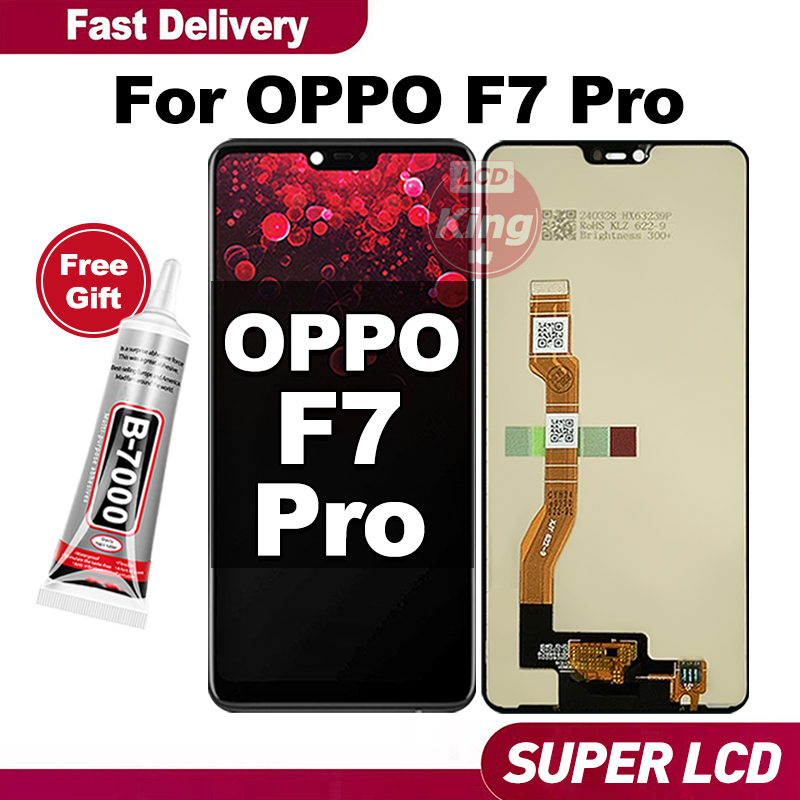 KING LCD FOR OPPO F7 PRO hp Touchscreen Fullset For Glass Touch Screen Digitizer COD
