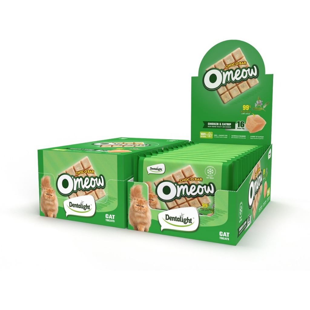 O'MEOW CHOCO BAR 10GR DENTALIGHT | SNACK KUCING