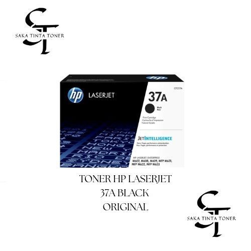 TONER HP LASERJET 37A BLACK ORIGINAL