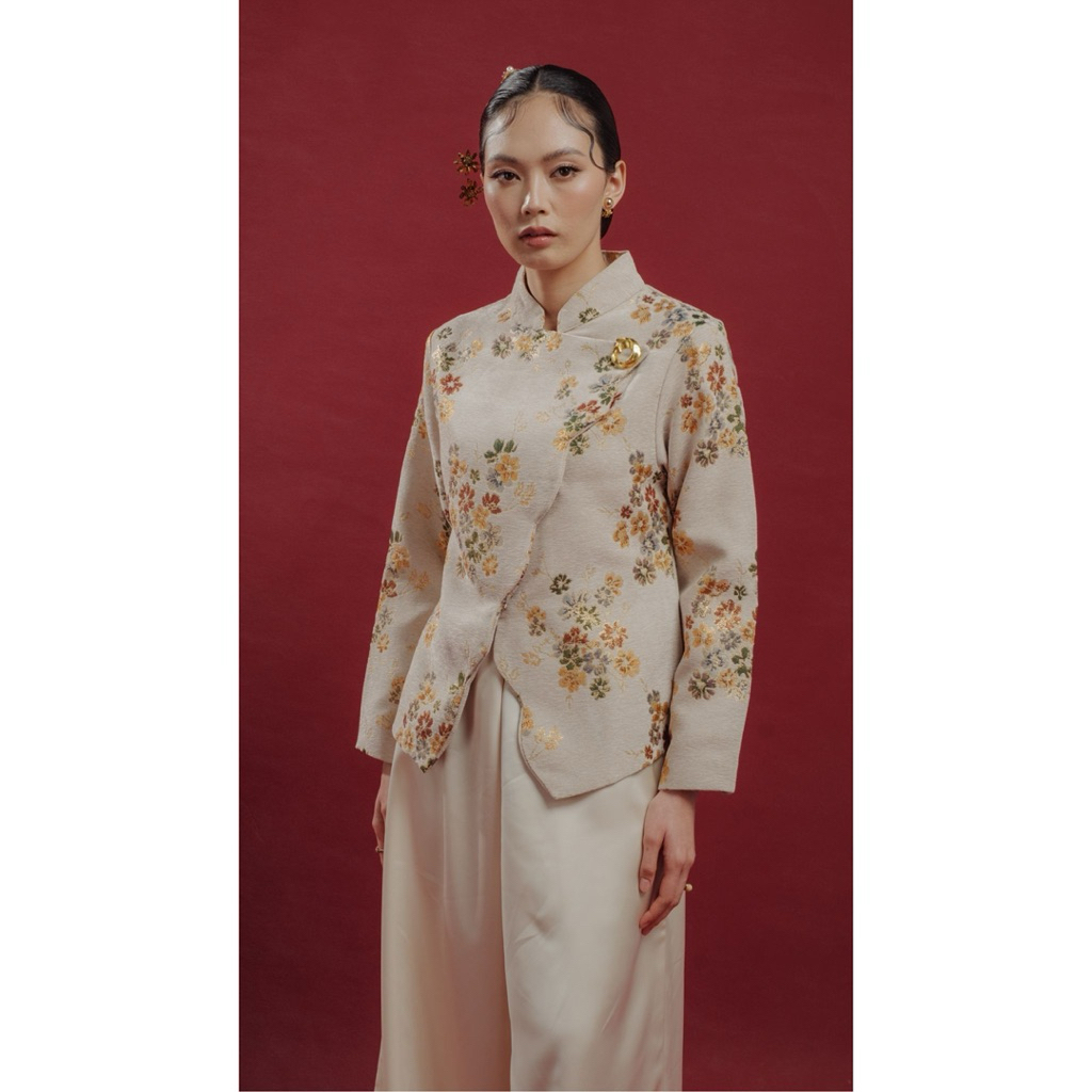 Elok Klasik - Solene in Cream - Top