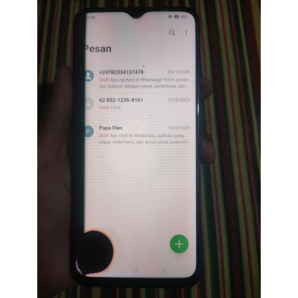 LCD OPPO A17/A17K/A57 ORI COPOTAN