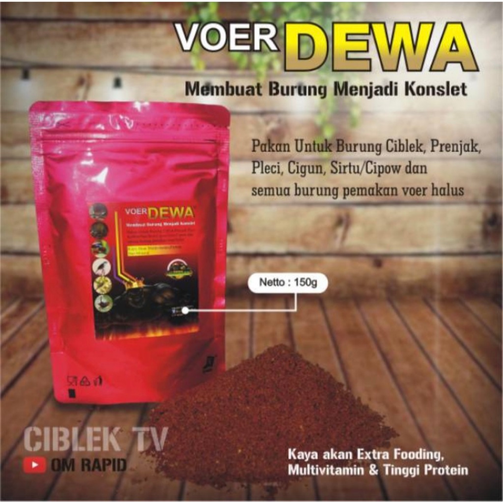 VOER DEWA UNTUK CIBLEK GACOR