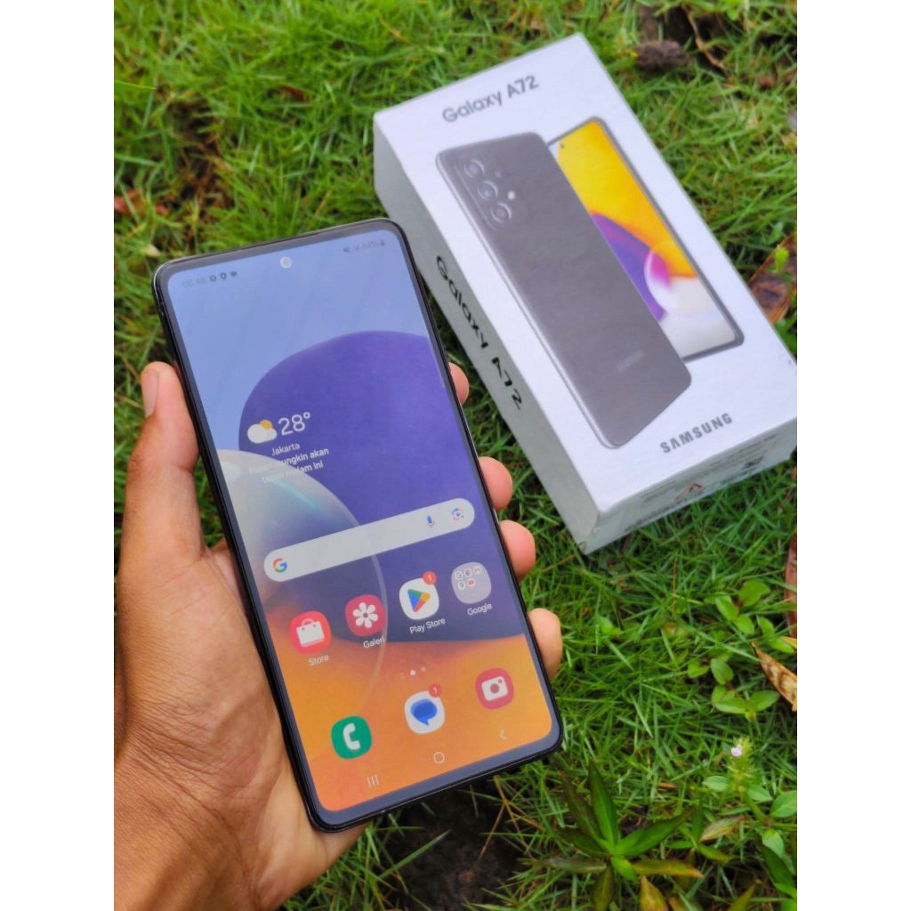 SAMSUNG A72 SECOND FULLSET BERGARANSI