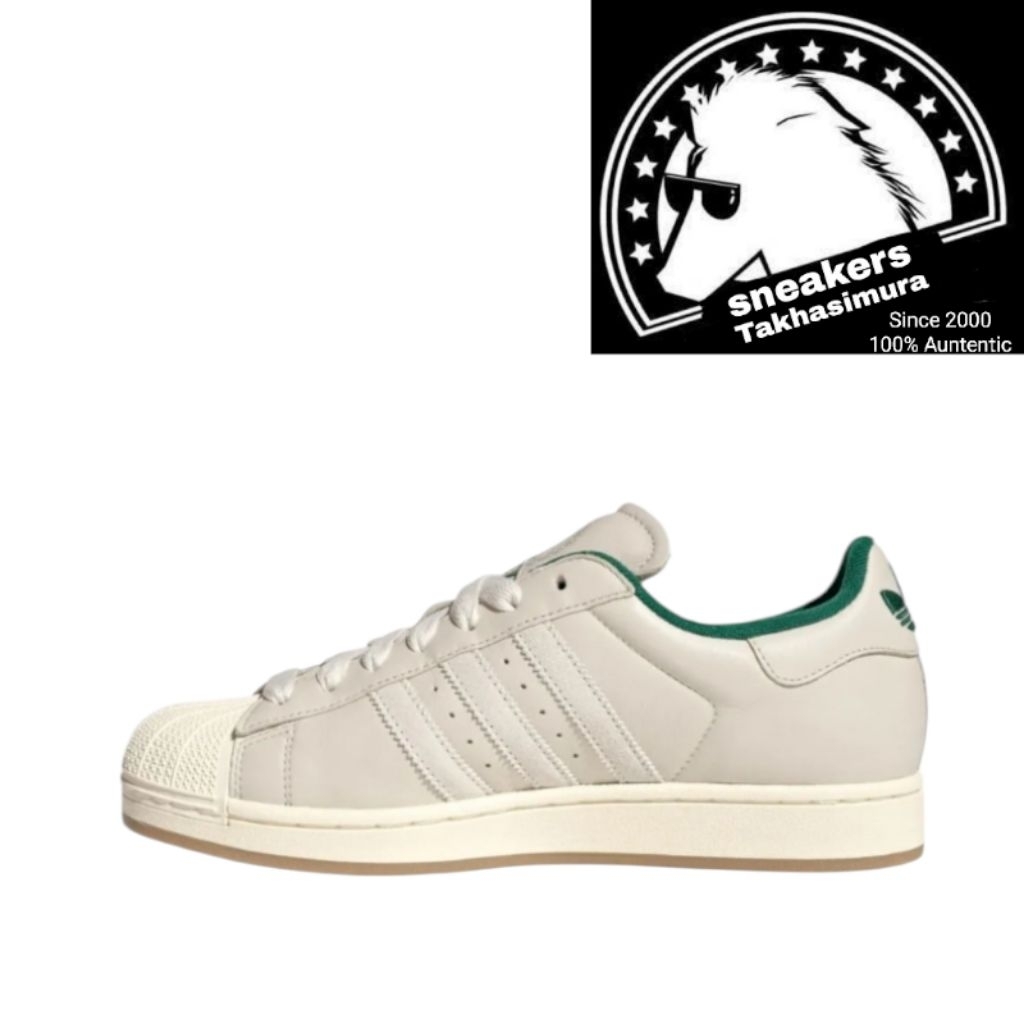 Adidas Superstar Beige Green