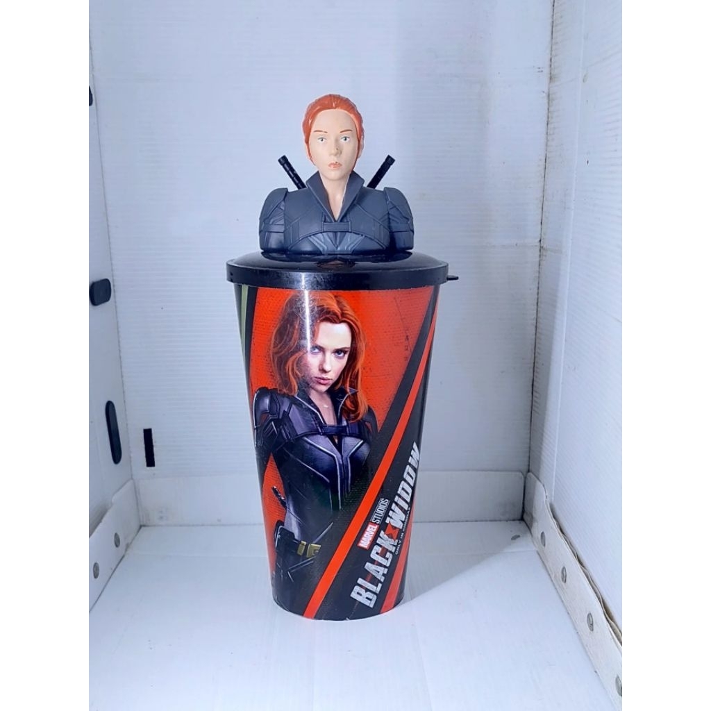 Preloved  Botol Minum/Tumbler Black Widow CGV Marvel Studios