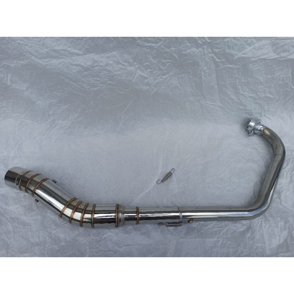 pipa leher knalpot bukan proliner vixion satria sonic cbr cb new mx dll