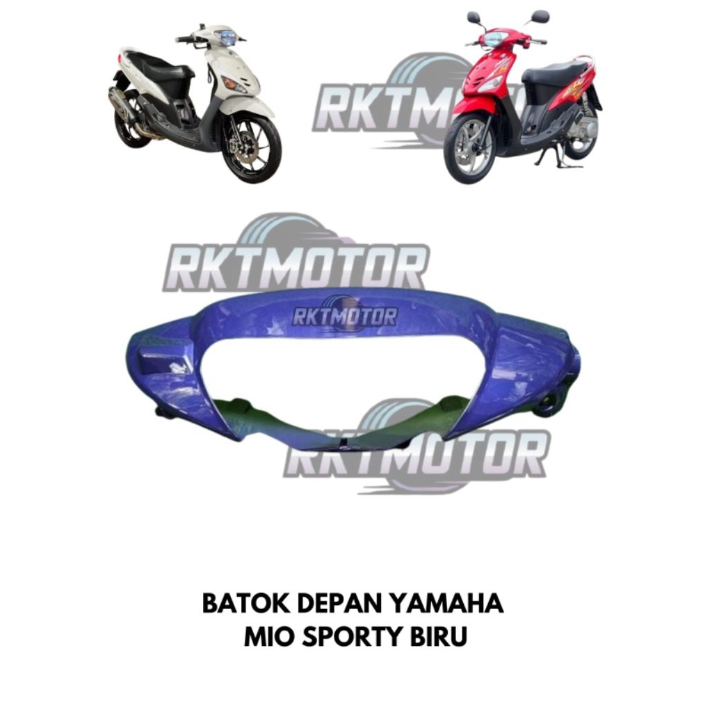 BATOK DEPAN A YAMAHA MIO SPORTY BIRU // BATOK DEPAN MIO LAMA MIO SPORTY