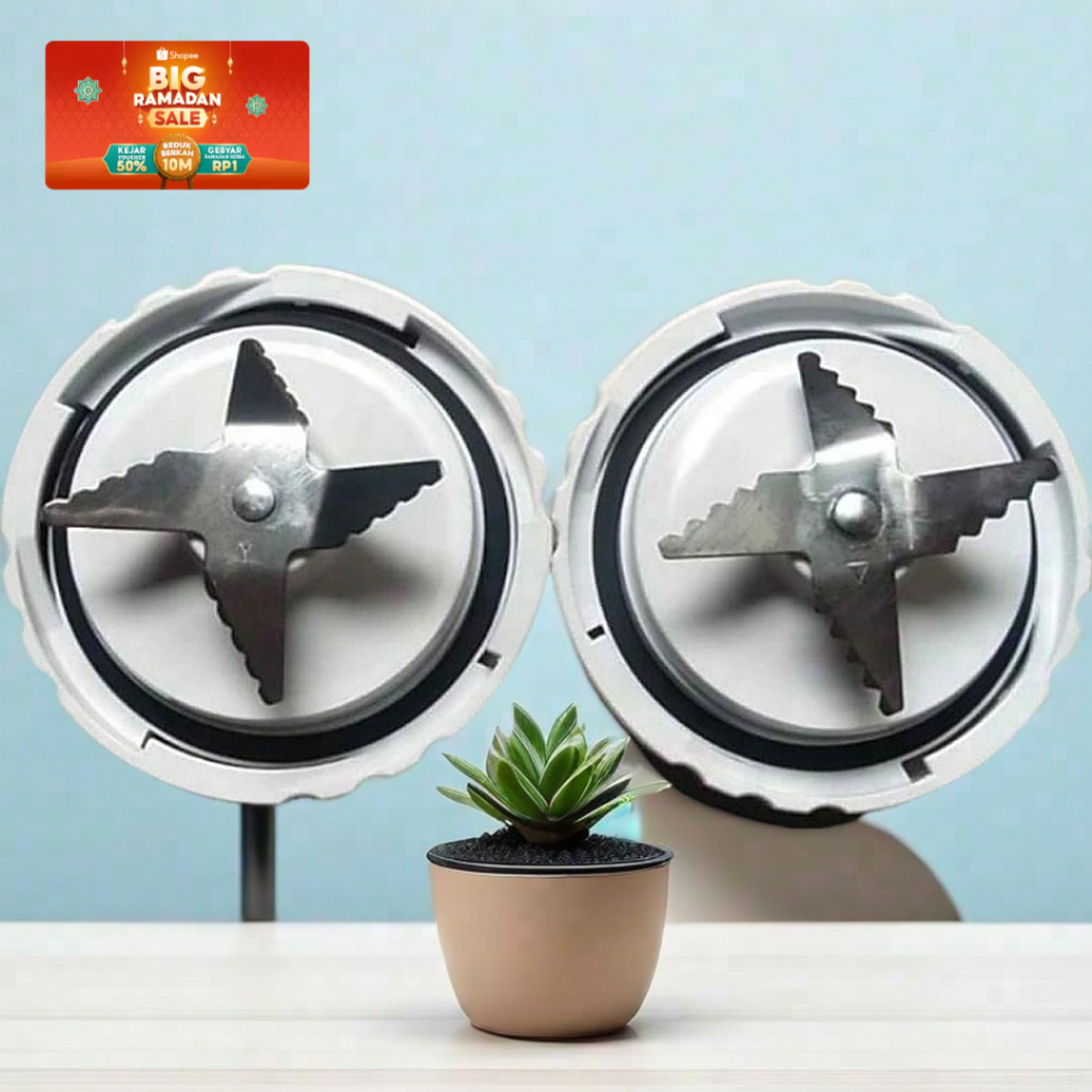 Pisau Pengganti Blender Philips HR2115/HR2116/HR 2061/HR2071 Knife HR 2115 2116 2061 2071 Karet Seal