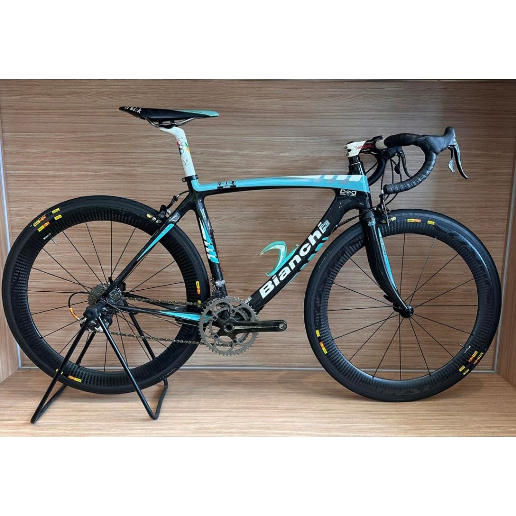 Fullbike Roadbike Bianchi 928 Carbon Made In Italy Campagnolo Record 10 speed rare Langka