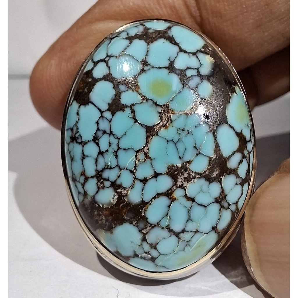 PIRUS HUBEI XINJIANG TOSCA HIJAU MUDA EST DIM 30x22x8,5 RING 9,5