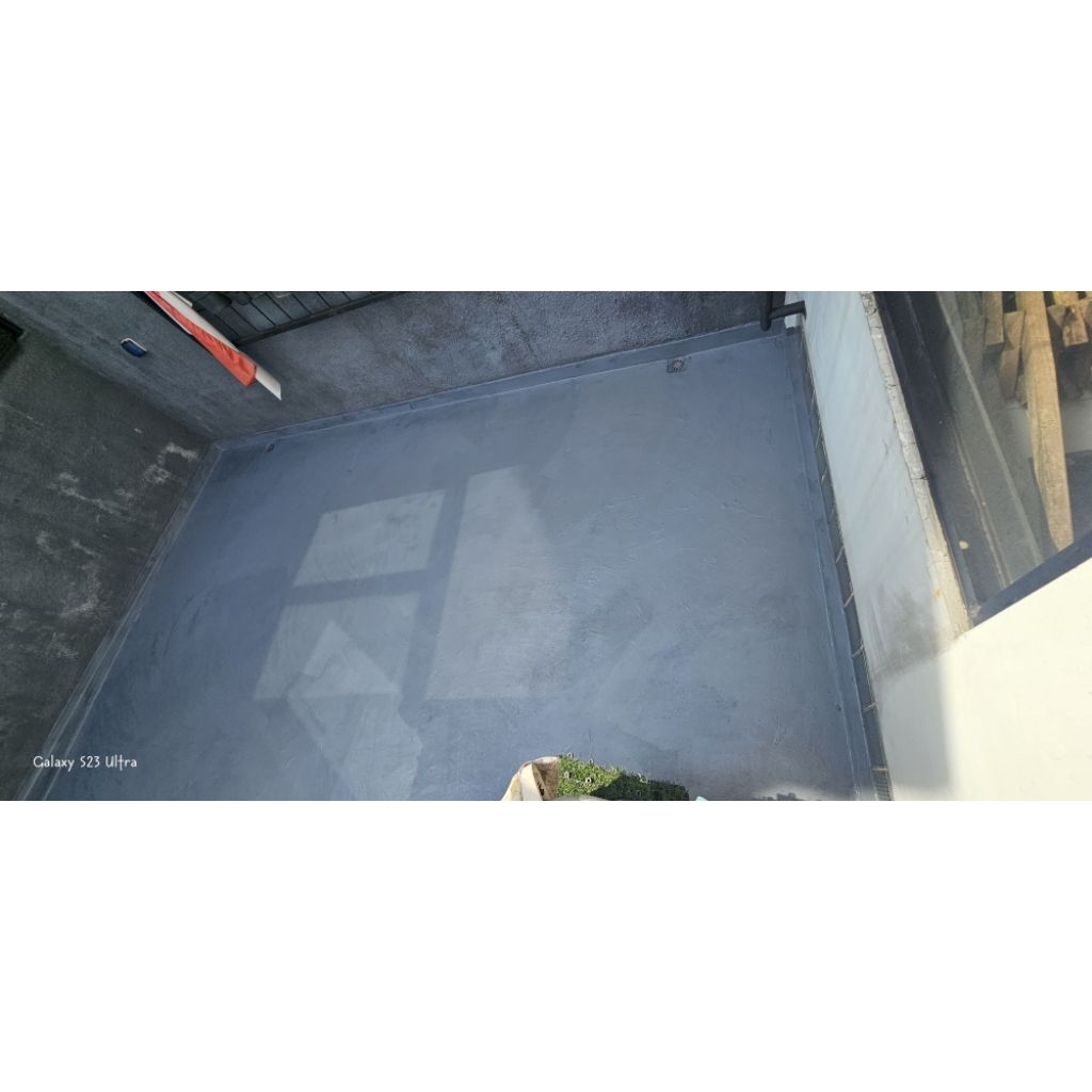 Perbaikan bocoran rembes dak atap genteng sika aquaprof elastex nippon plus