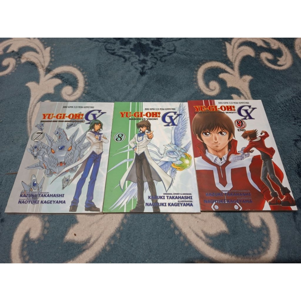 Komik Yugioh gx vol 7, 8, 9