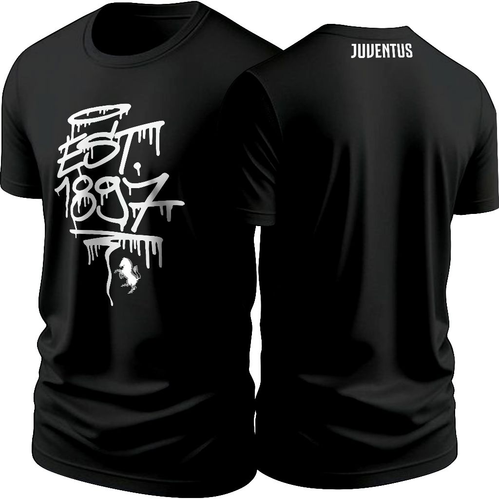 BIG SIZE (S-5XL) Kaos 1897 Juventus | Kaos Juventus / Kaos Juve 1897