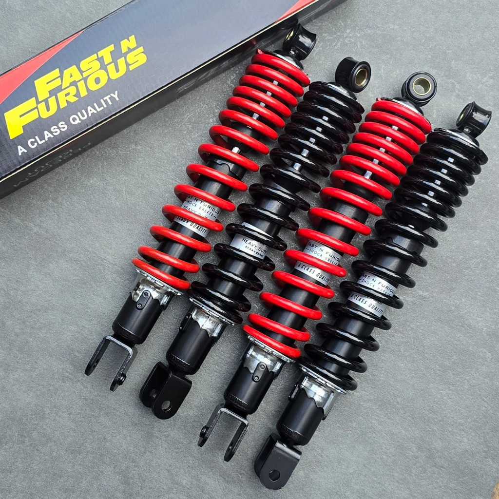 Shockbreker Heavy Duty Shock Beban Berat 150-250kg Matic Universal Fast N Furious