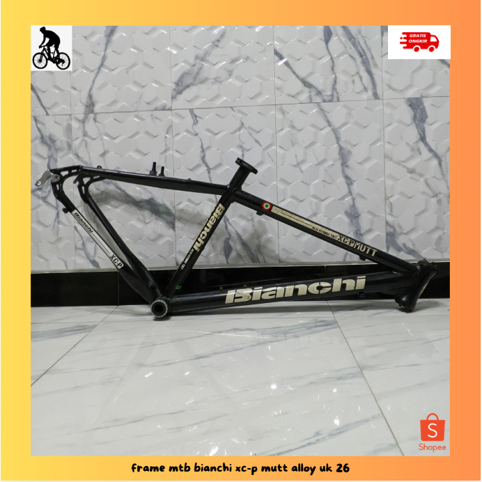frame mtb bianchi xc-p mutt ITALY alloy uk 26