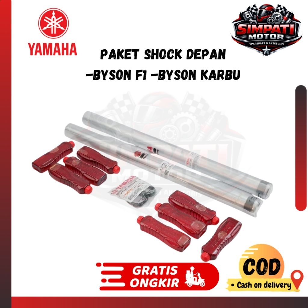 Shock Depan Byson - as shock Depan Byson 45P-F3110-00 Original Simpati Motor