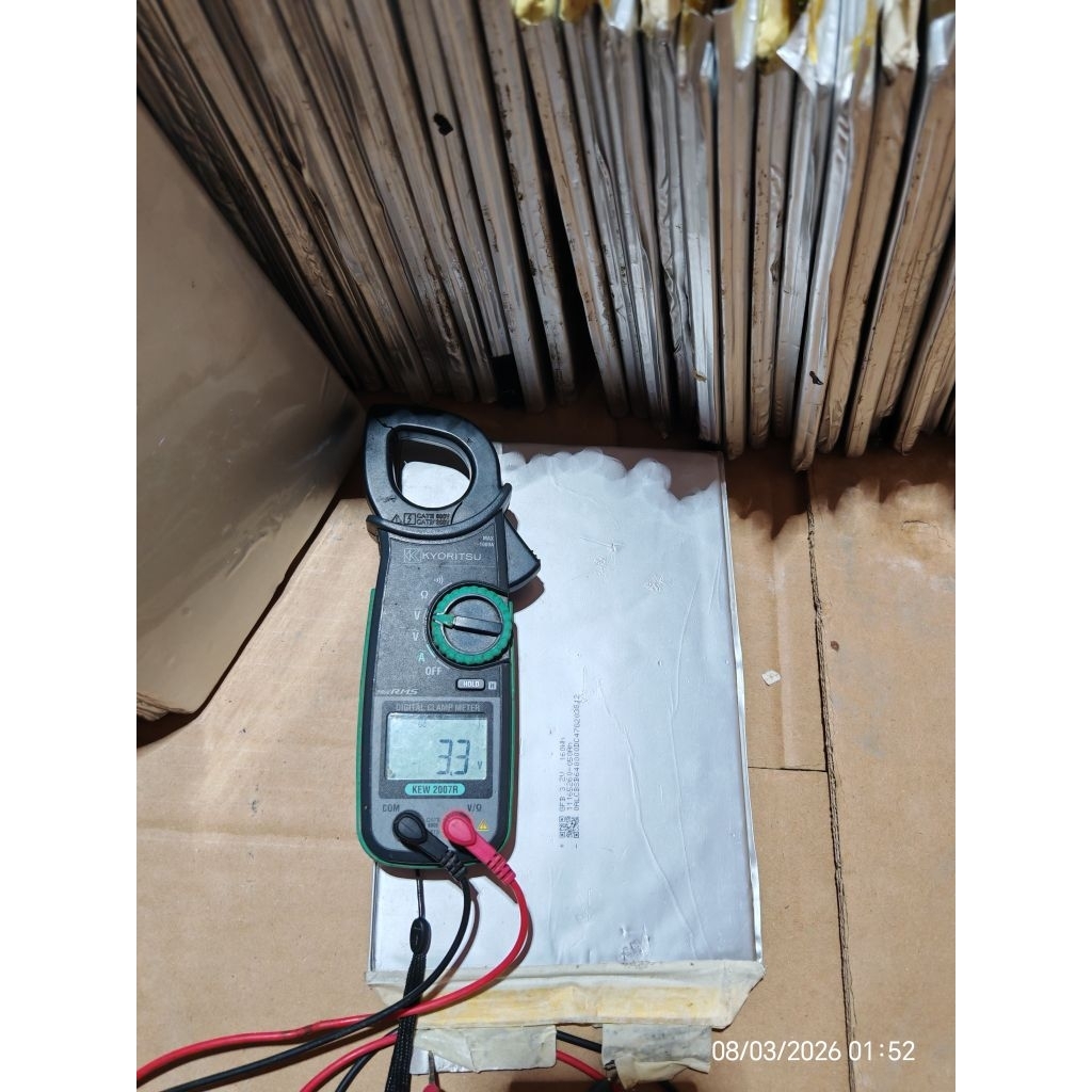 lifepo4 3.2v 50ah 160wh GFB 3.2V 160WHh