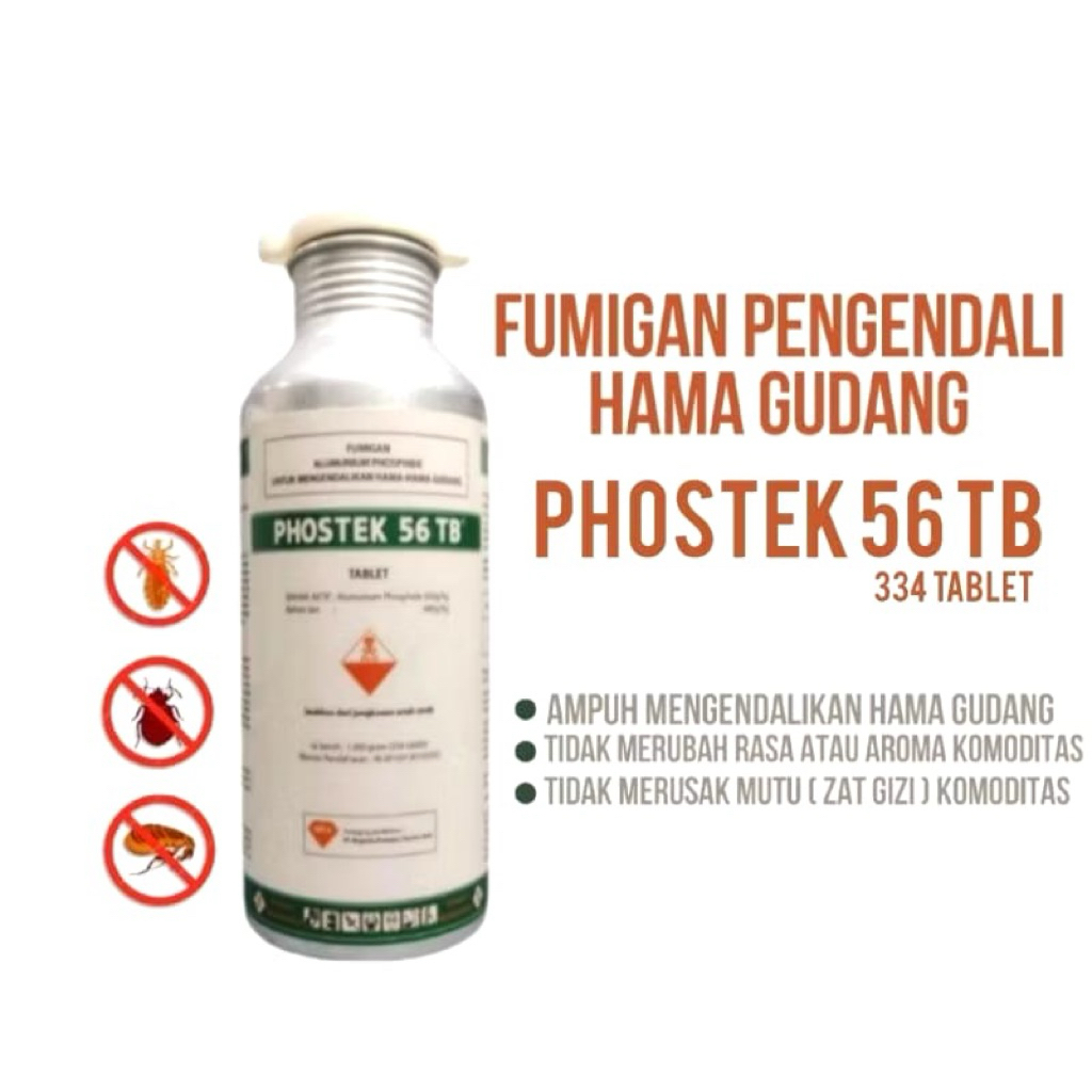 Phostek 56TB Obat Kutu Beras,Jagung Atasi Hama Gudang