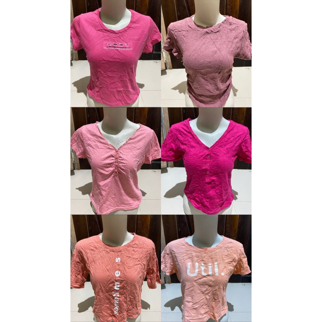 Cardigan rajut pink // knitwear merah muda // long outer fanta premium y2K wanita korea 03