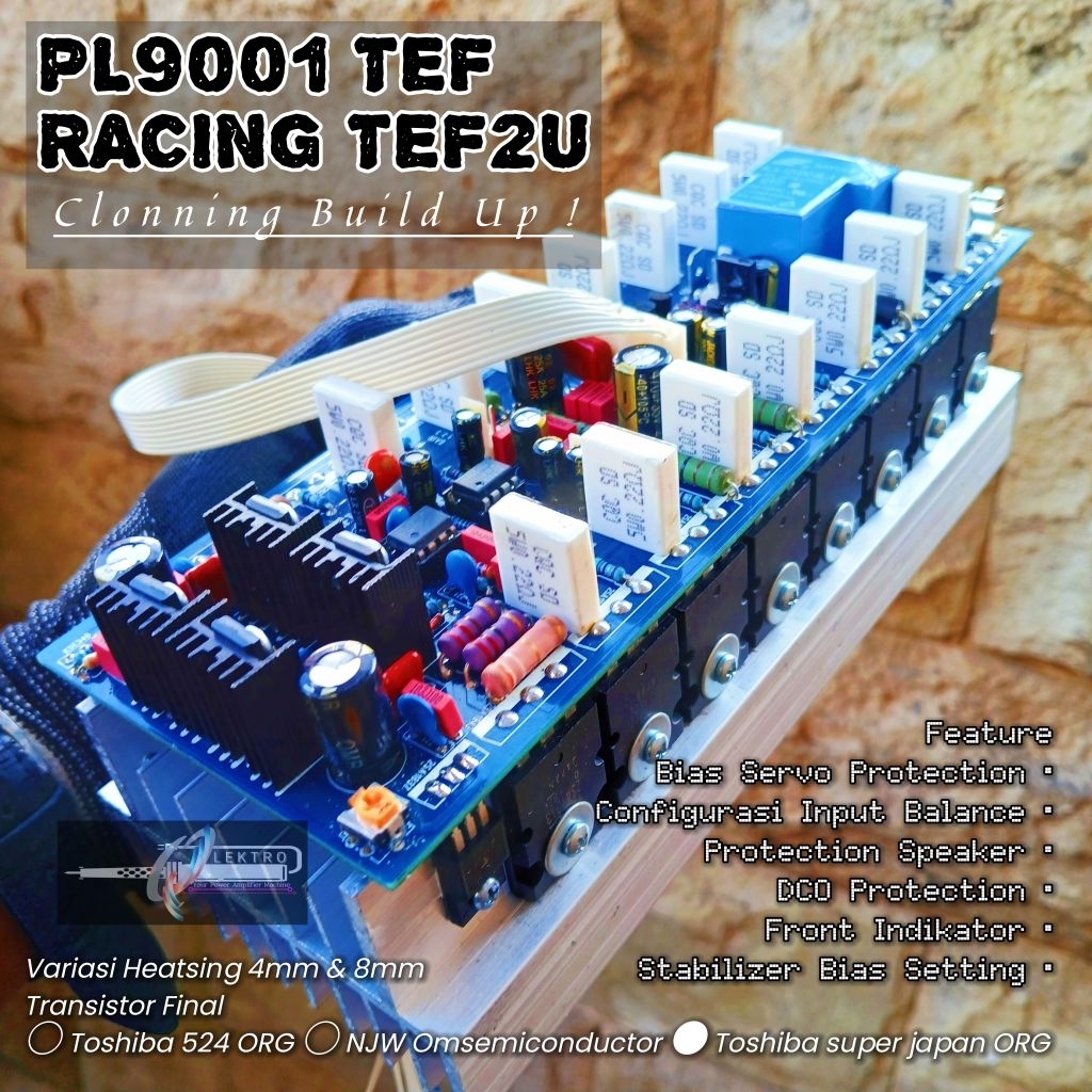 PL9001 TEF 2U Clonning Built Up | NON LOKAL | HIGH EFFISIENCY | SUPER POWER