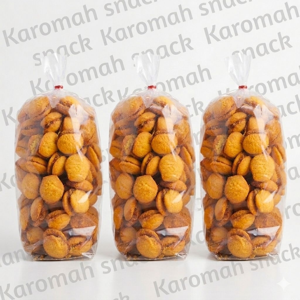 Cookies Nanas / kue nastar kering / kue kering nanas 1 kg . 500gr