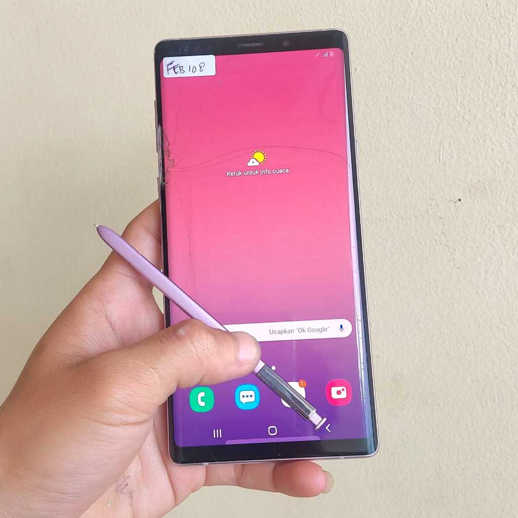 Samsung Galaxy Note 9 Dual SIM LTE RAM 6GB Internal 128GB NFC Bekas SEIN
