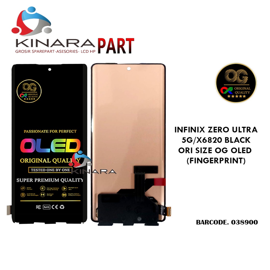 LCD+TS INFINIX (X6820) ZERO ULTRA 5G/X6820/TE - LCD-OLED ORI OG +FINGERPRINT