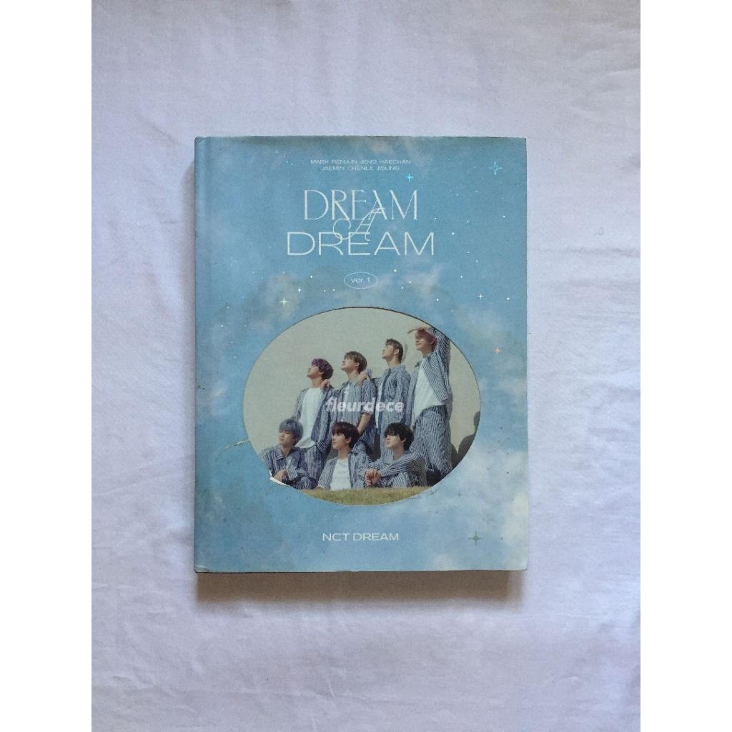 priloved official merch kpop boy group nct dream photobook only dream a dream ver 1 (read desc)
