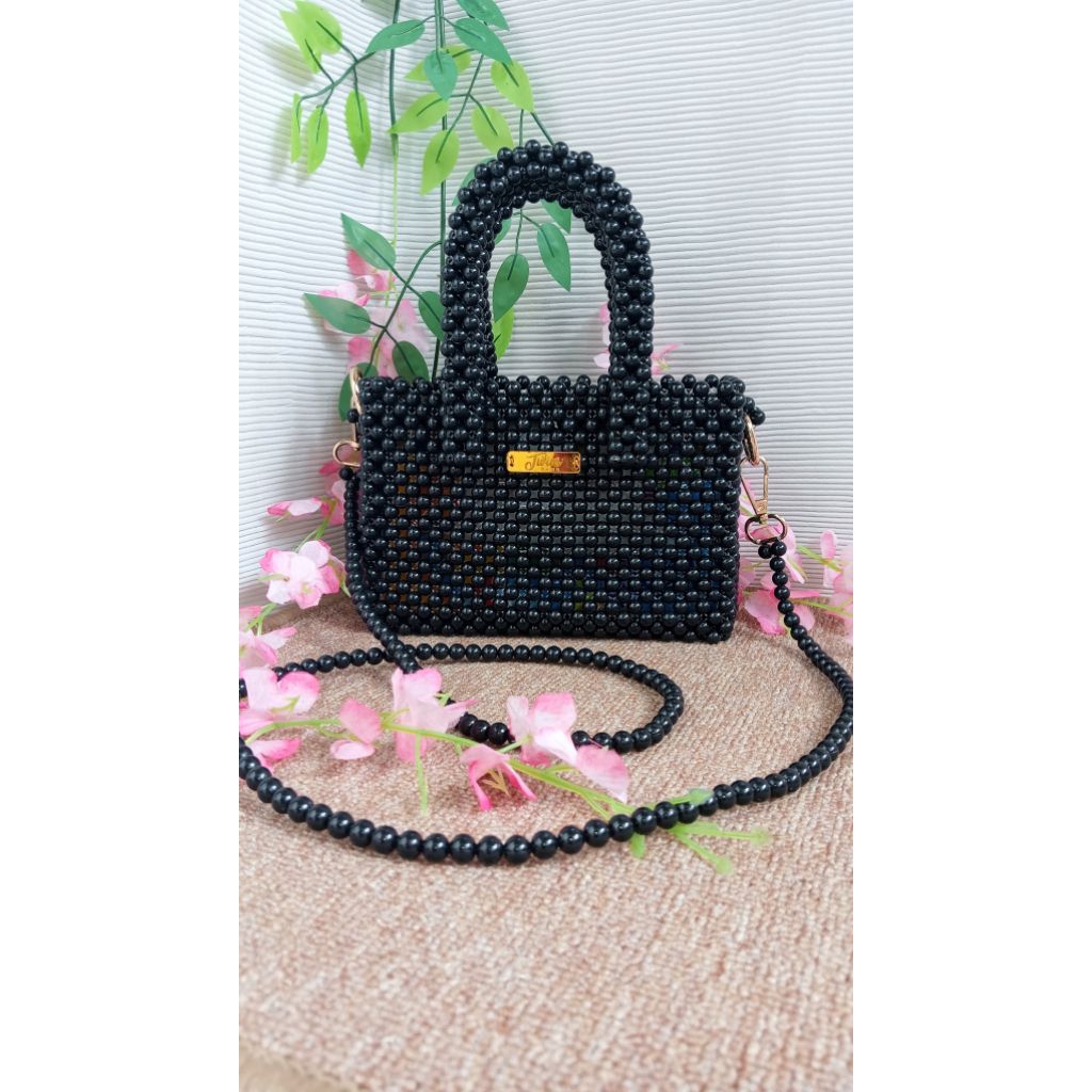 Tas manik mutiara handmade
