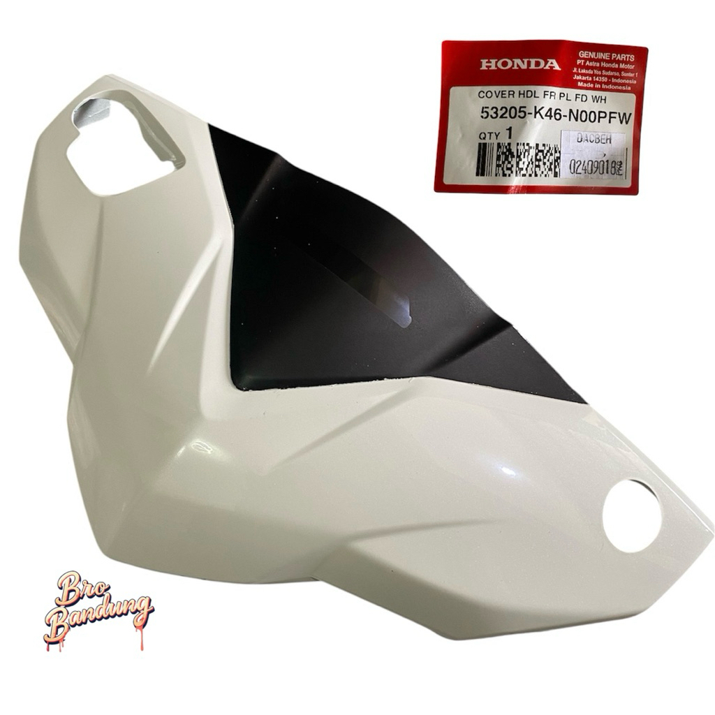 Cover Handle Depan (Batok Kepala) Putih - Vario 110 FI 53205K46N00PFW 53205-k46-n00pfw ori original 