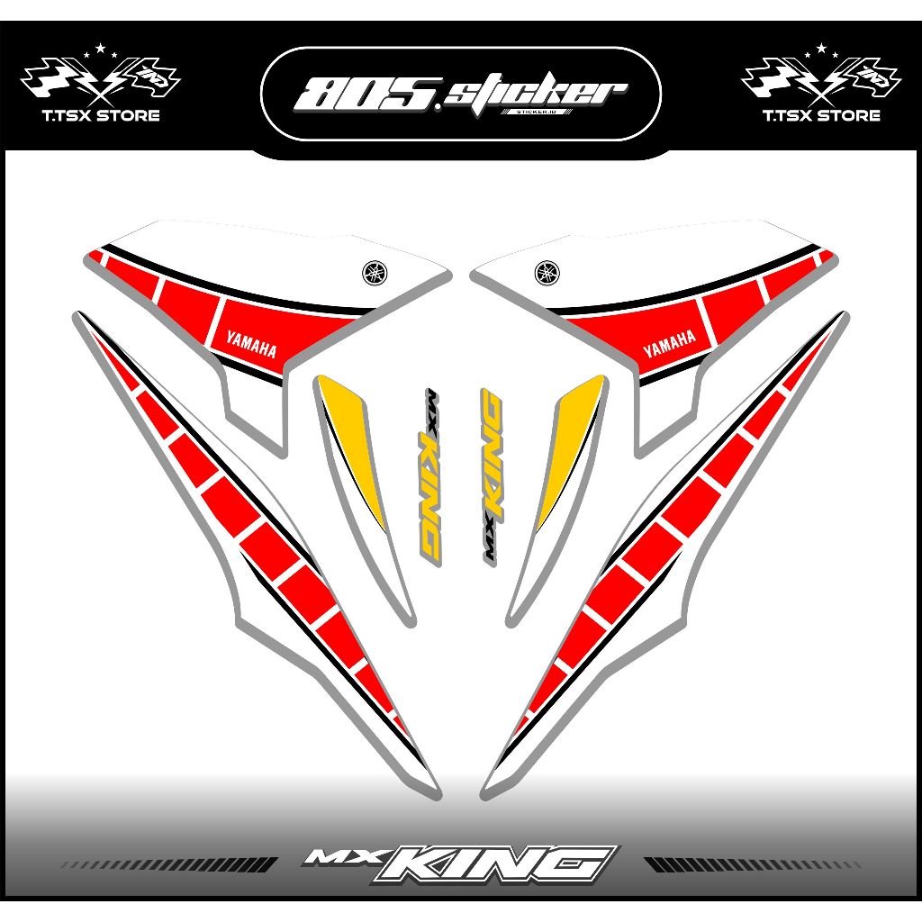 STRIPING JUPITER MX KING/STIKER MX KING 150/STRIPING VARIASI MX KING KEREN