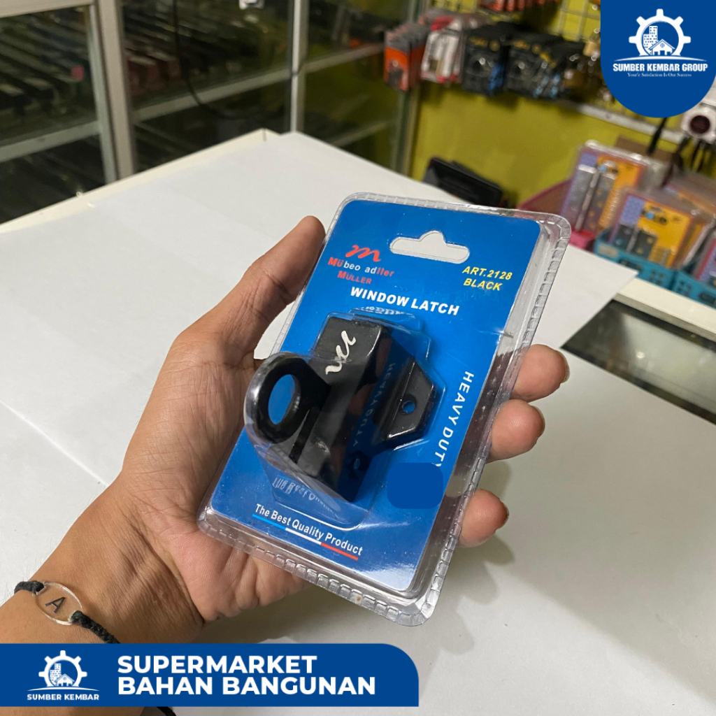 Grendel Jendela Spring Knip Stainless Steel - MULLER