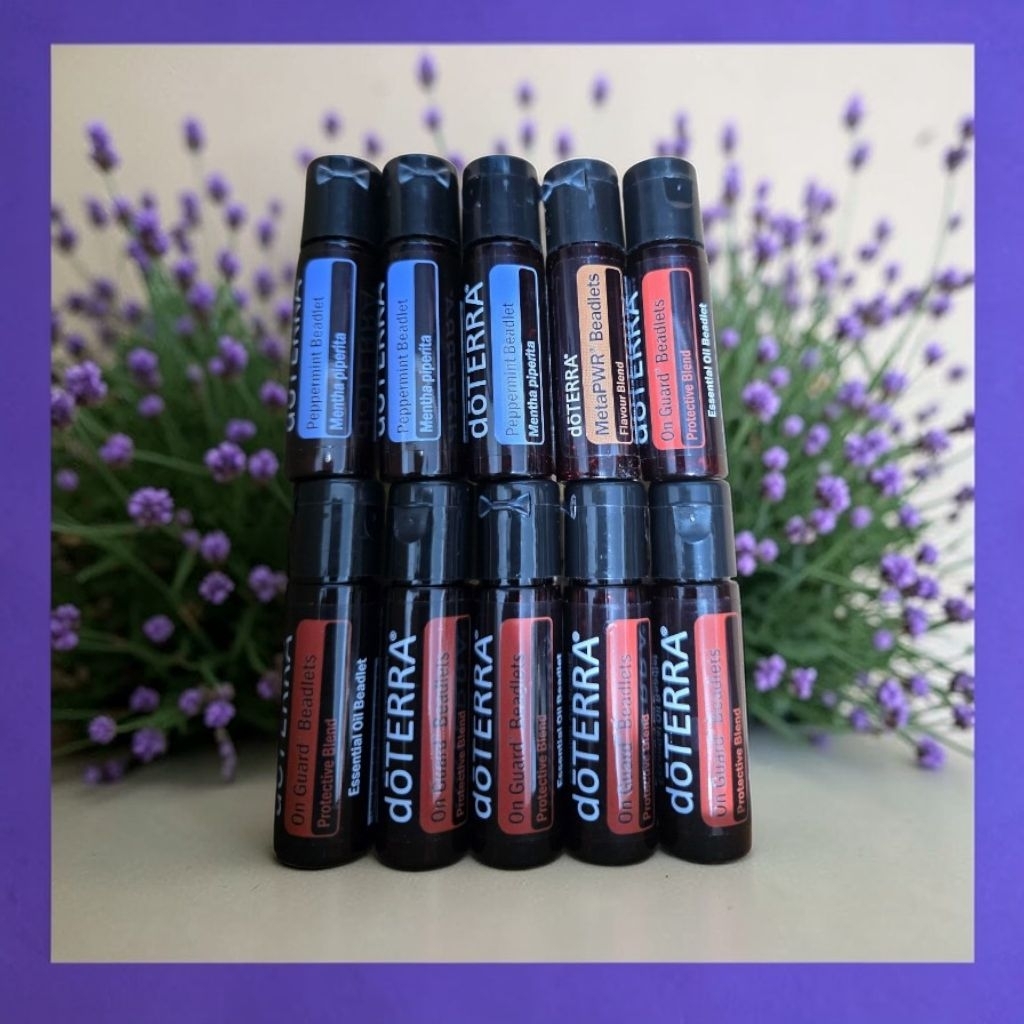 doterra Beadlet PEPPERMINT ON GUARD METAPWR SUPERMINT XTRAMINT popper minum