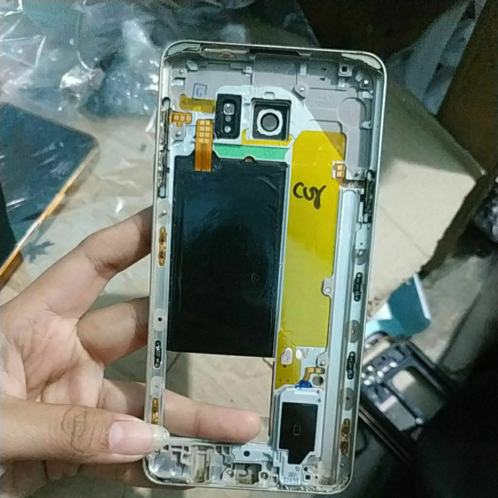 Tulangan bekas Samsung note 5 tombol komplit