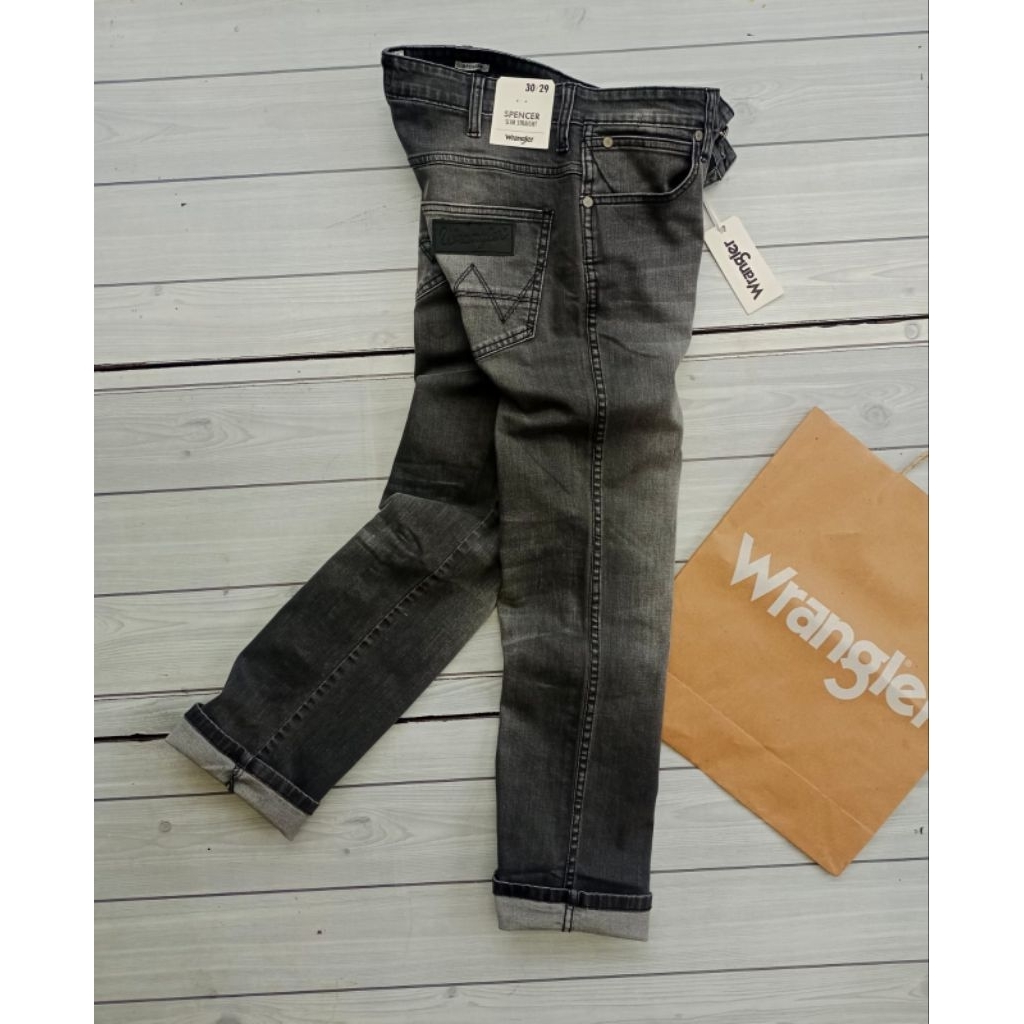 SALE WRANGLER SPENCER ORIGINAL STORE SIZE 30 - 36 SLIM STRAIGHT