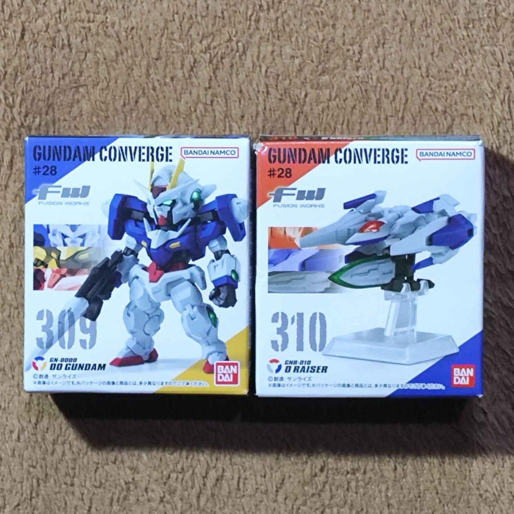 Gundam Converge #28 : 00 Gundam & 0 Riser (set)