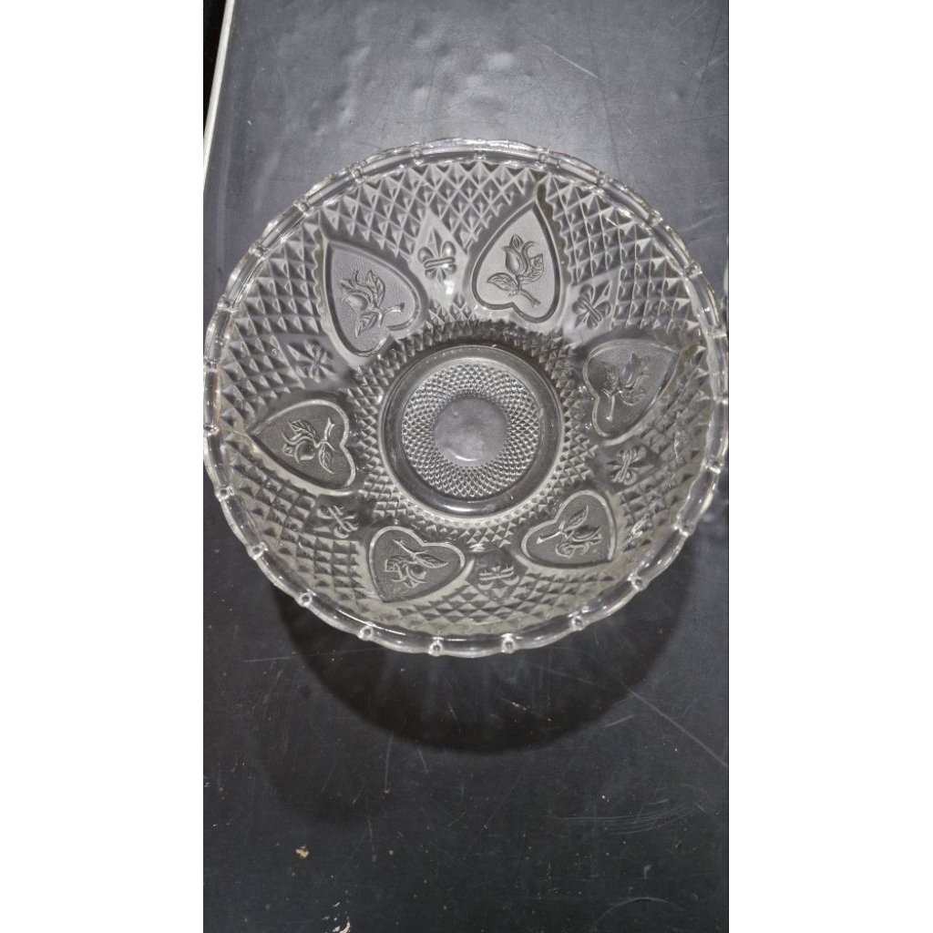 Mangkuk Sayur Kaca Wadah Nasi Beling