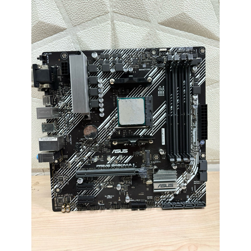 MOTHERBOARD SAJA ASUS PRIME B450 normal jaya