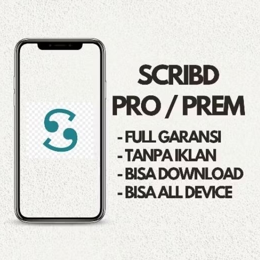 SCRIBD PREMIUM PROSES CEPAT