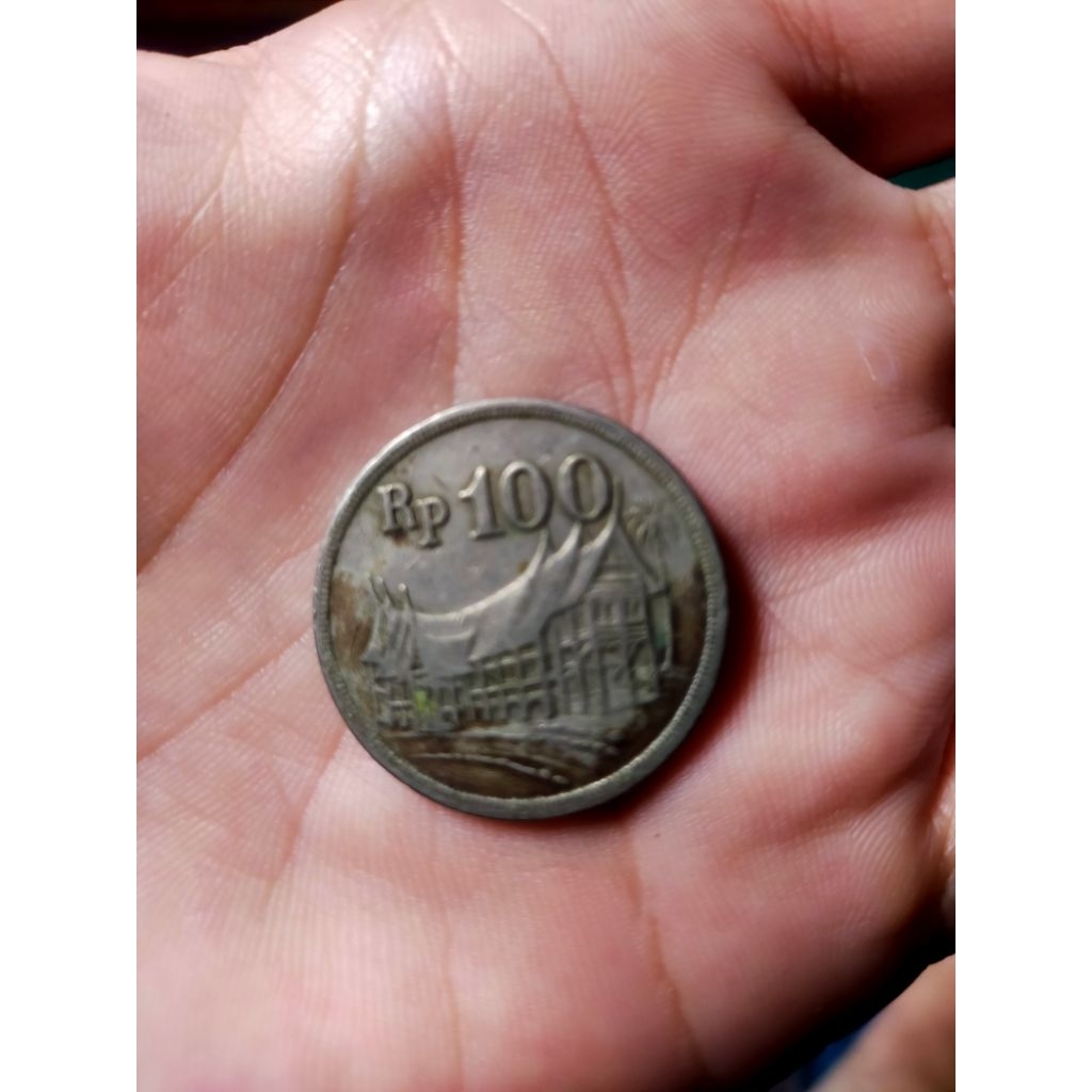 Koin kuno 100 tahun 1973