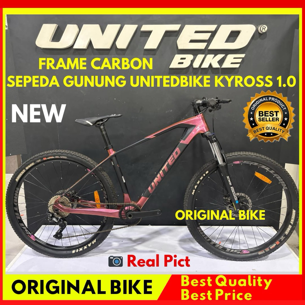 Sepeda Gunung MTB 27,5 Unitedbike Kyross 1.0 Frame Carbon