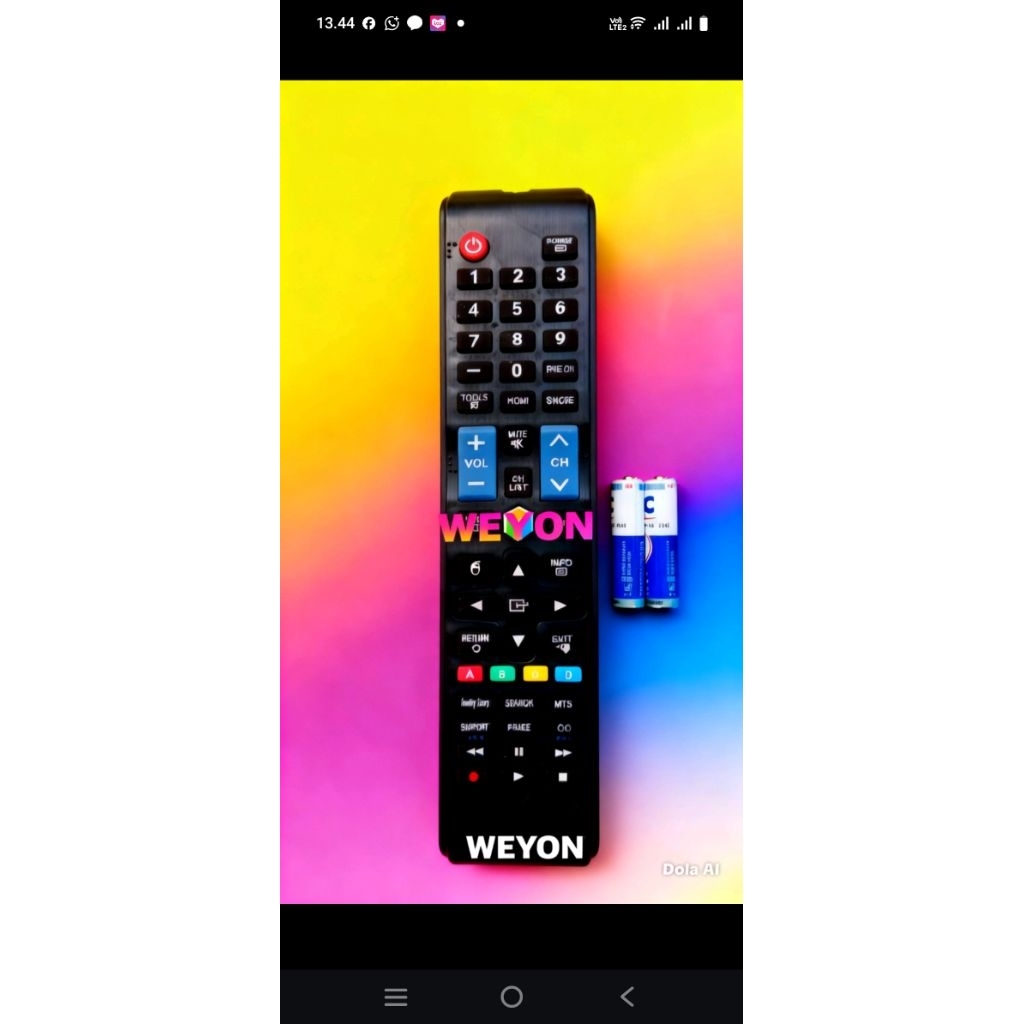 REMOT WEYON SMART TV LCD LED COLITA